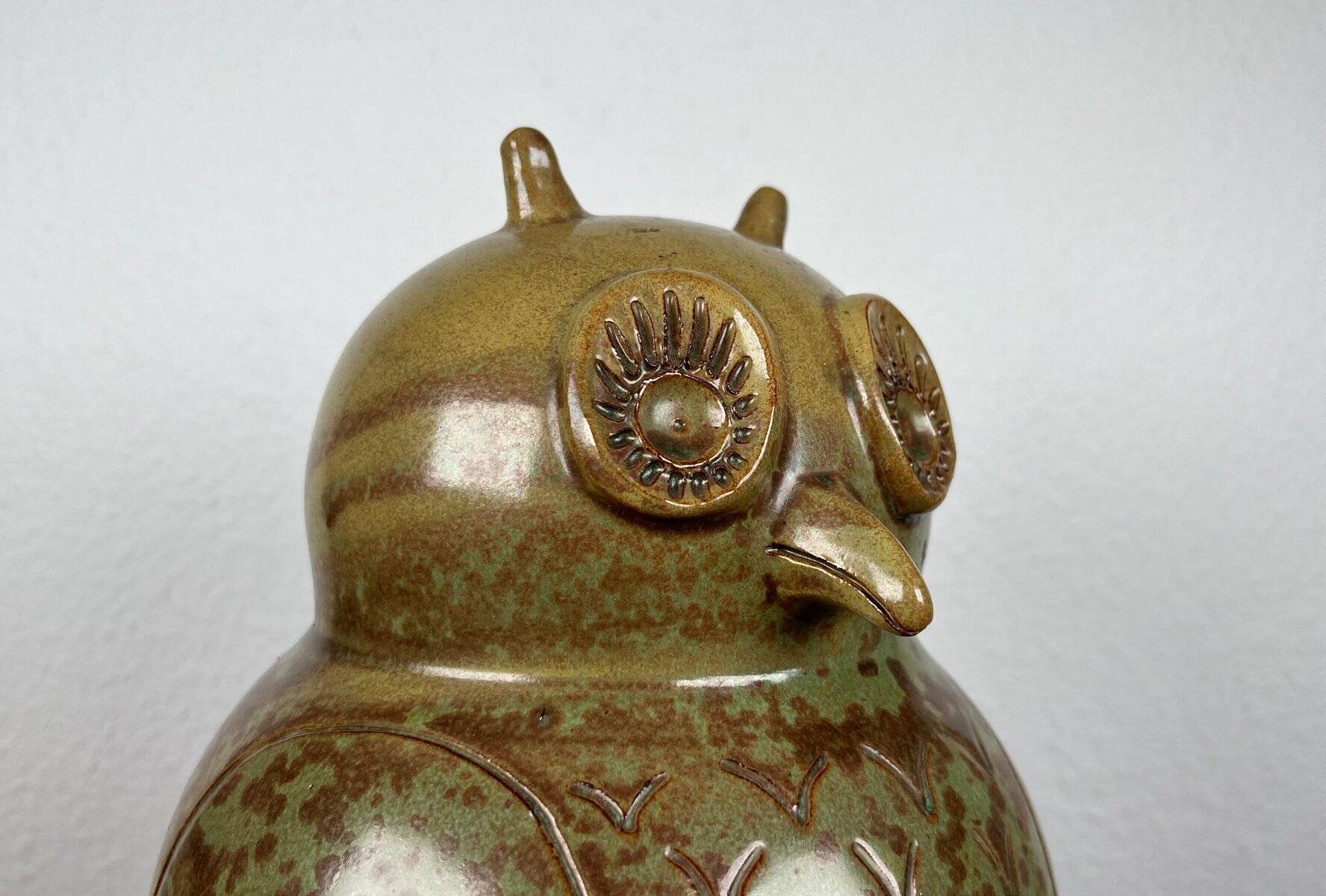 Hibou Meike Falck Nicolaisen, , années 1960, céramique