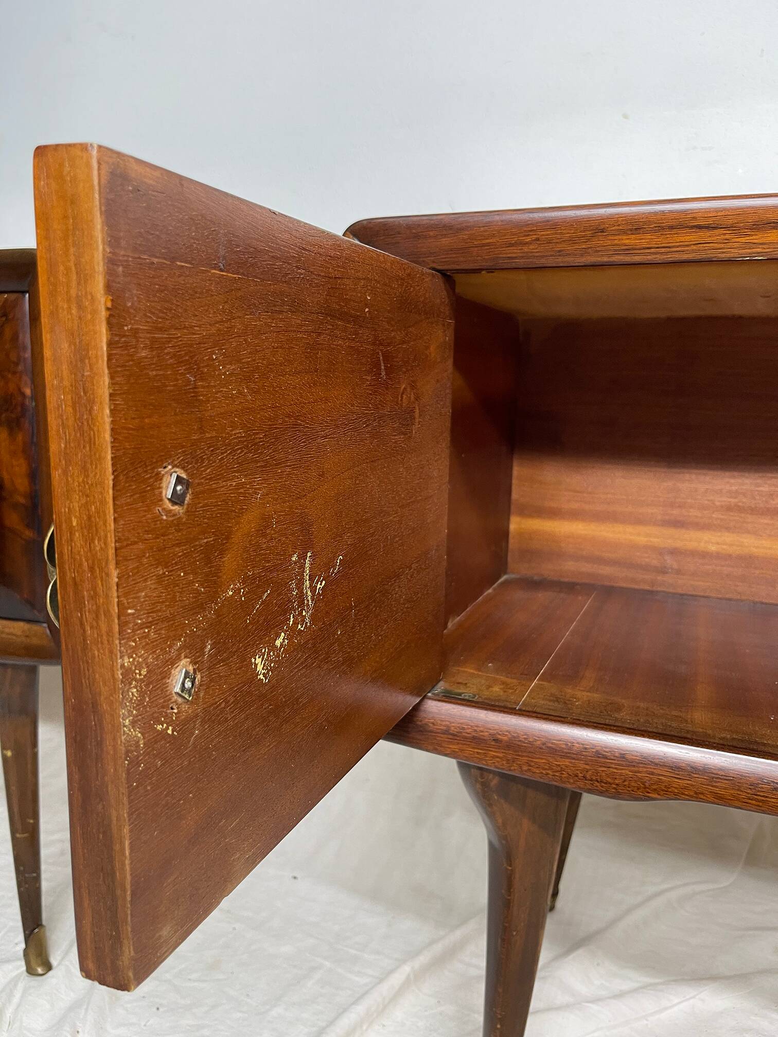 Tables de chevet, années 1950