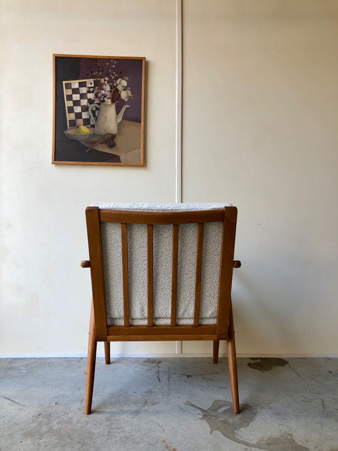 Boomerang armchair TON