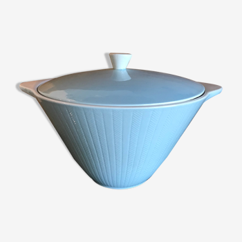 Pastel blue Ceranord soup bowl