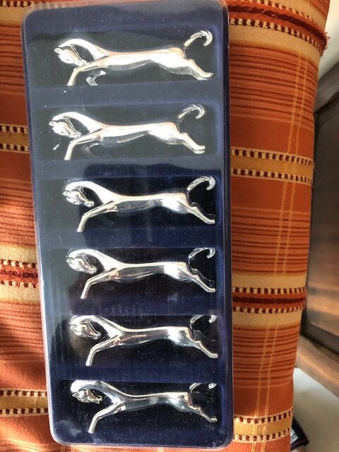 6 stainless steel knife holders