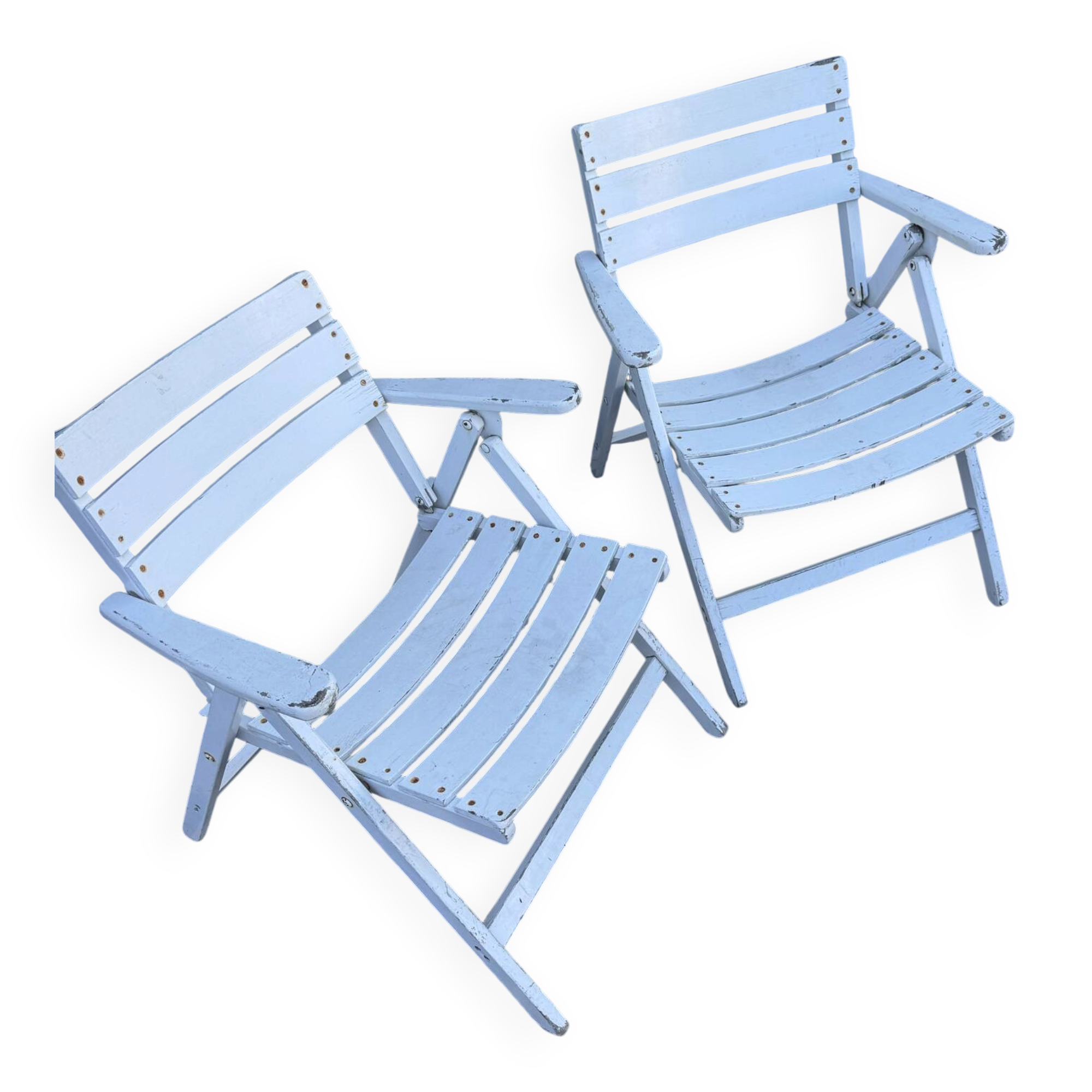 Lot 2 Garden Armchairs Gleize 1960