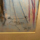 Fat pastel signed Venice Carnival