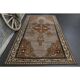 Vintage Turkish Oushak Handmade Wool Cotton Brown Area Rug 193x330