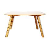 Vintage coffee table legs compass