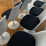 Lot de 8 chaises d'Eero Saarinen édition Knoll