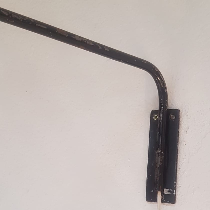 Old swivel mobile gallows of the 1950