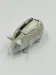 Vintage mustard pot in porcelain shaped like a pig.