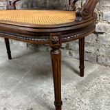Louis XVI style basket bench