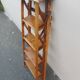 Old and very beautiful restored wooden stepladder 1920/40