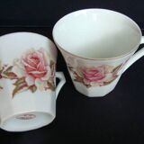Vintage rose cups