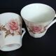 Vintage rose cups