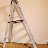 Old wooden stepladder