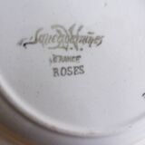 Hollow plate Sarreguemines model Rose