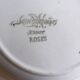 Hollow plate Sarreguemines model Rose