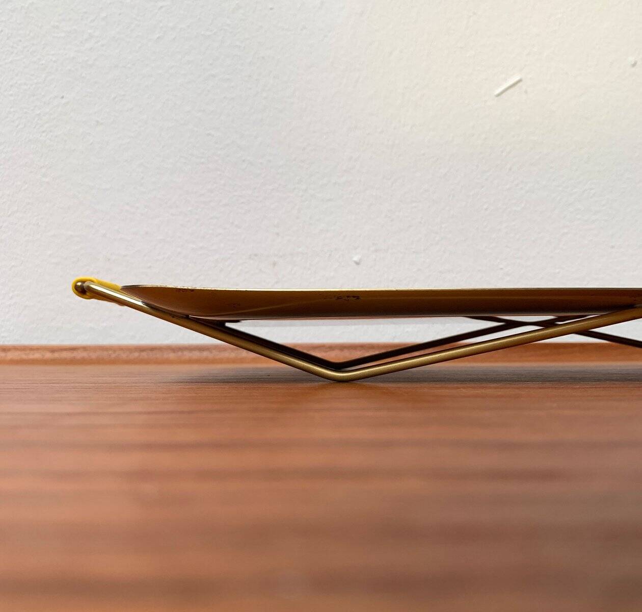 German brass platter from the mid-century by WMF, 1960s