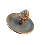 Lustre 3 branches empire en bronze