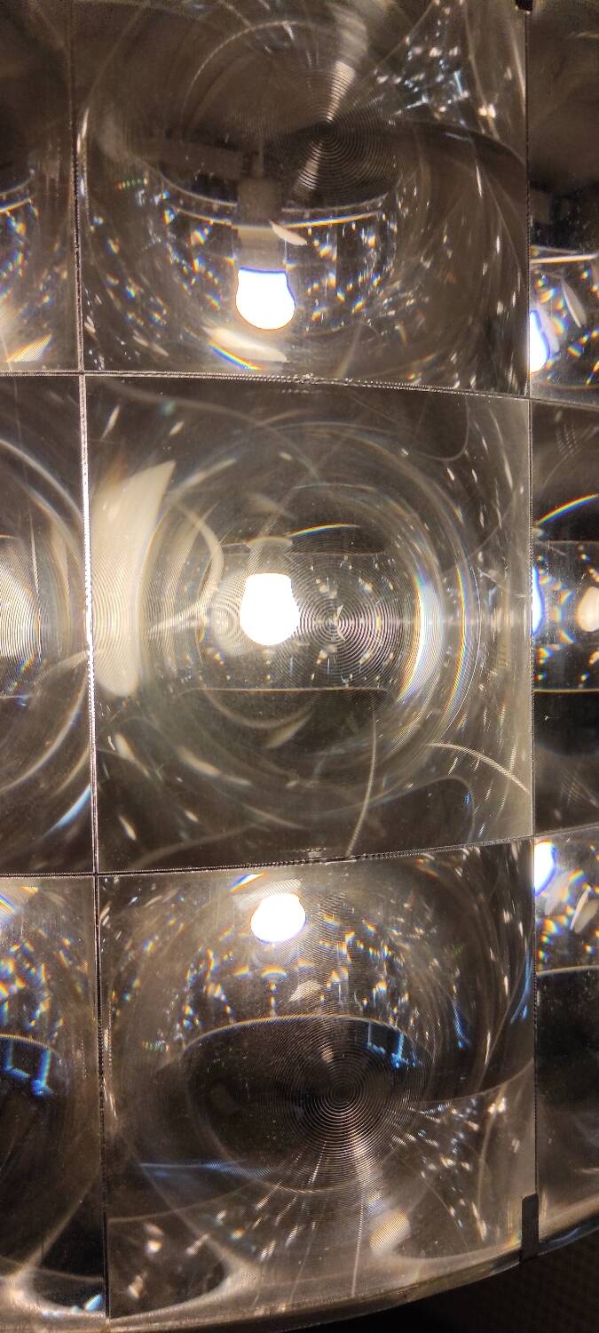 Innermost Lighthouse pendant light with polycarbonate shade