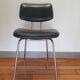 Metal chair and skai