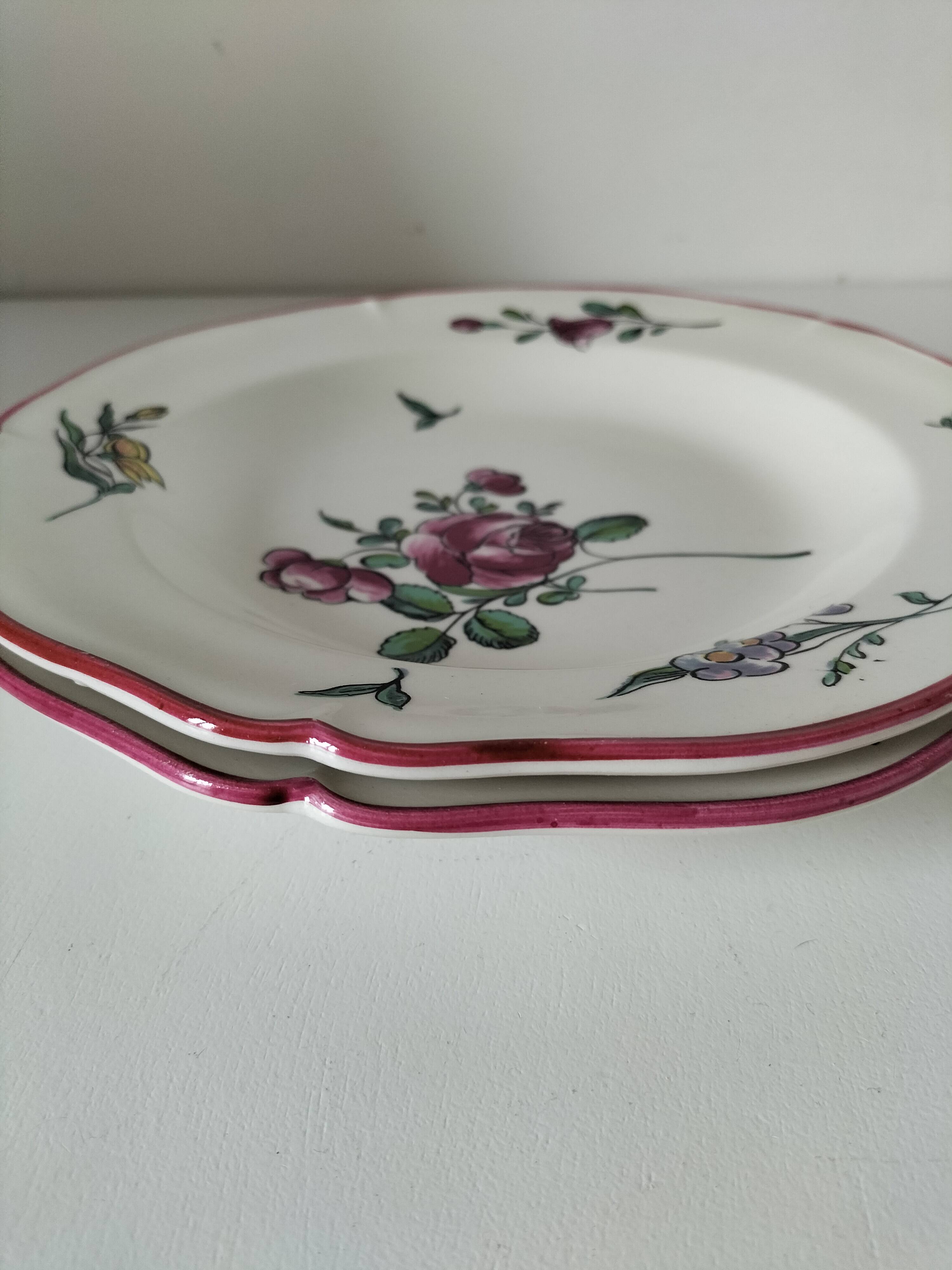Gien Strasbourg model plate duo
