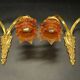 Pair of Louis XVI style wall sconces by Lucien GAU, Paris - gilded bronze