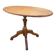 Oak guéridon table from the early 20th century.