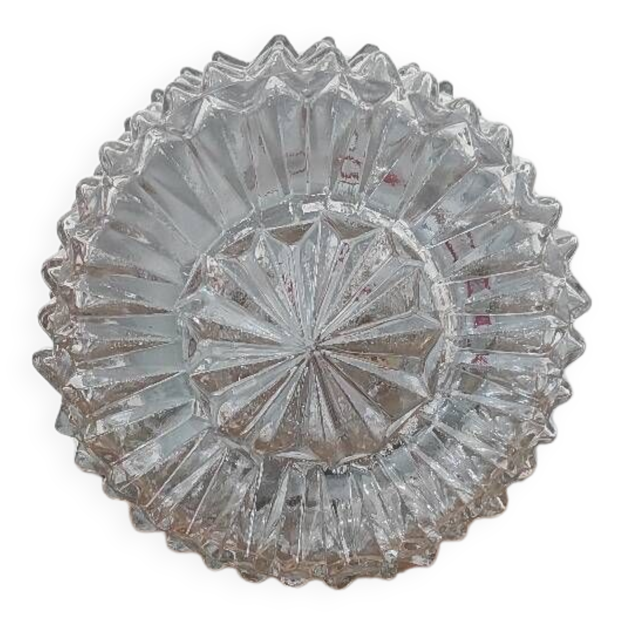 Vintage glass ceiling light
