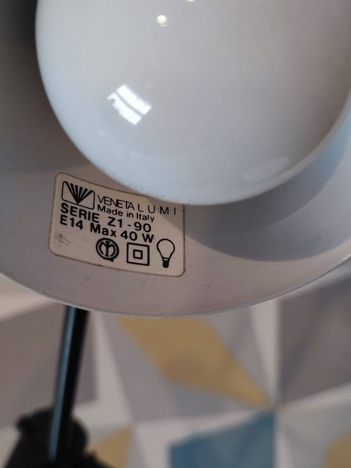 Veneta Lumi articulated lamp from the 80s.