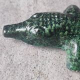 Accolay crocodile in glazed ceramic