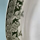 Set of two old dishes Terre de Fer St Amand & Hamage, "Mulberry" collection