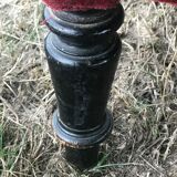 Bordeaux velvet english armchair