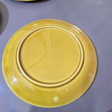 6 Sarreguemines water lily plates