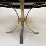 Octagonal dining table in resin, Italy 1970s