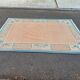 Large Handmade Chinese Carpet Wool (230x325 cm) – Beige & Celadon Blue