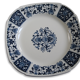 6 plates gien 1950 blue ibis model