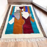 Traditional Berber rug, size 140 x 260 cm