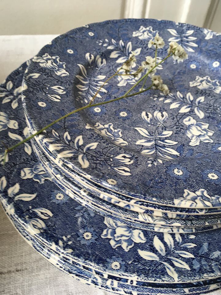 Lot of vintage English plates