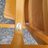 8 chaises baumann des années 70