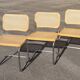 Series x6 Dining Chairs Style B32 by Marcel Breuer
