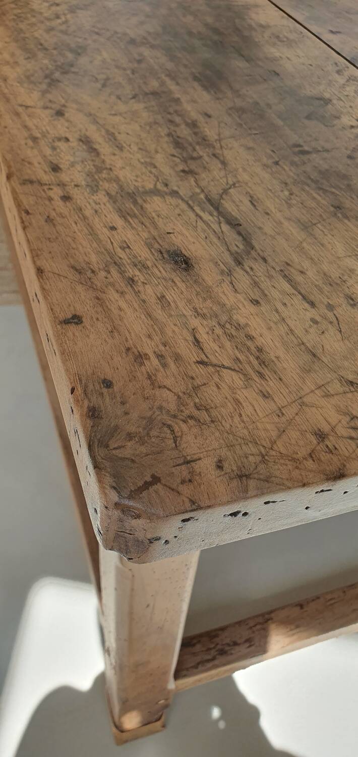 Antique farmhouse table