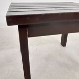 Set of 2 "slat" side tables, The Netherlands 1950