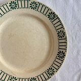 Duo of flat plates Choisy Le Roi - Marguerites
