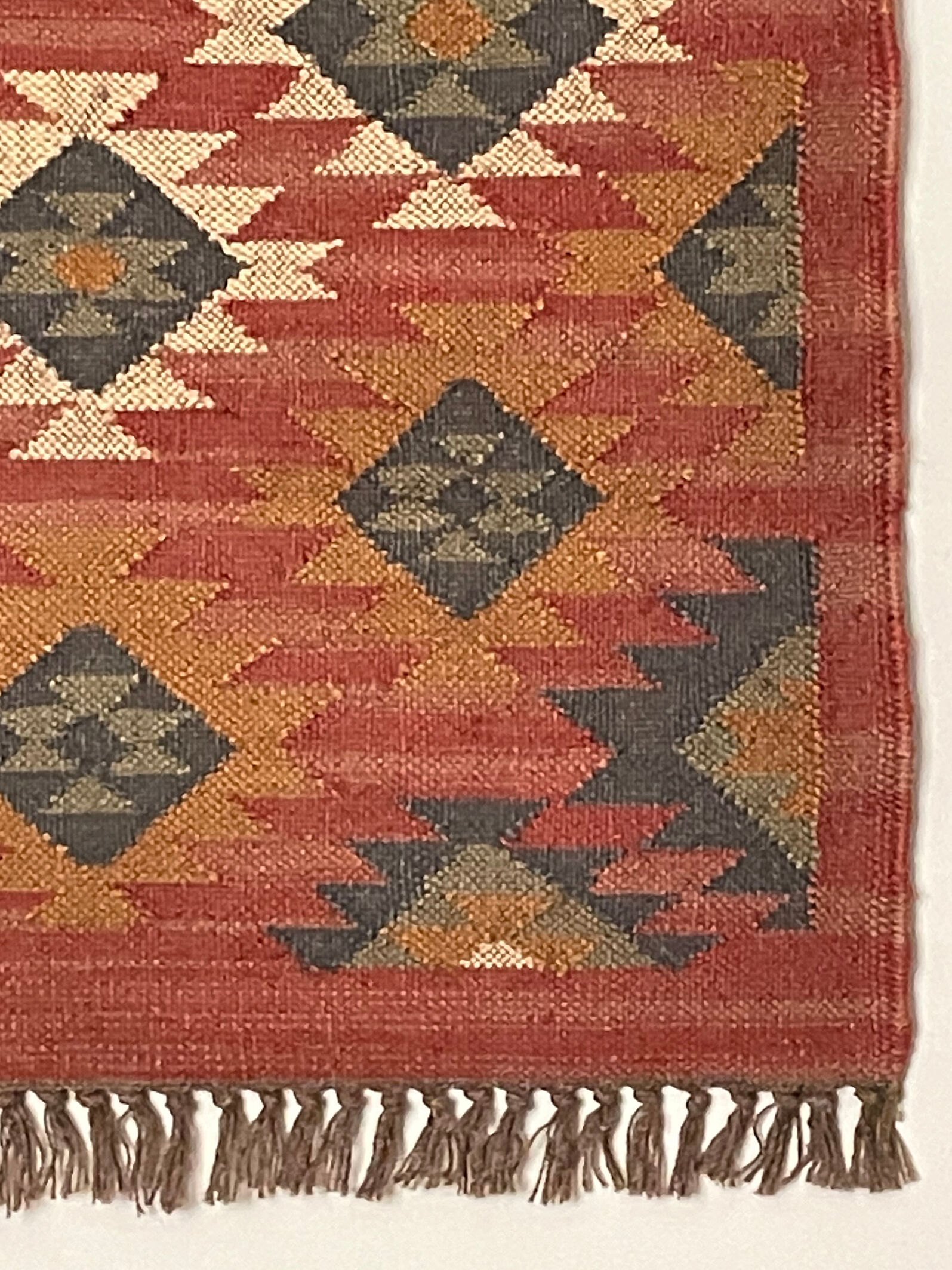 2.5 x 4 jute handwoven kilim runner carpet, rug, 75 x 120 cm