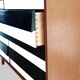 1950s black and white trend buffet