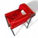 2 chaises en cuir rouge par Eileen Gray pour Alivar