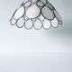 Suspension nacre et laiton