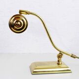 Brass desk lamp 1970