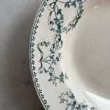Set of 7 hollow plates Sarreguemines U&C Mozart