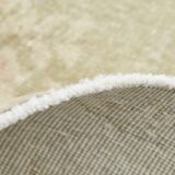 5x8 Green Cream Oriental Turkish Vintage Rug,  142x240Cm