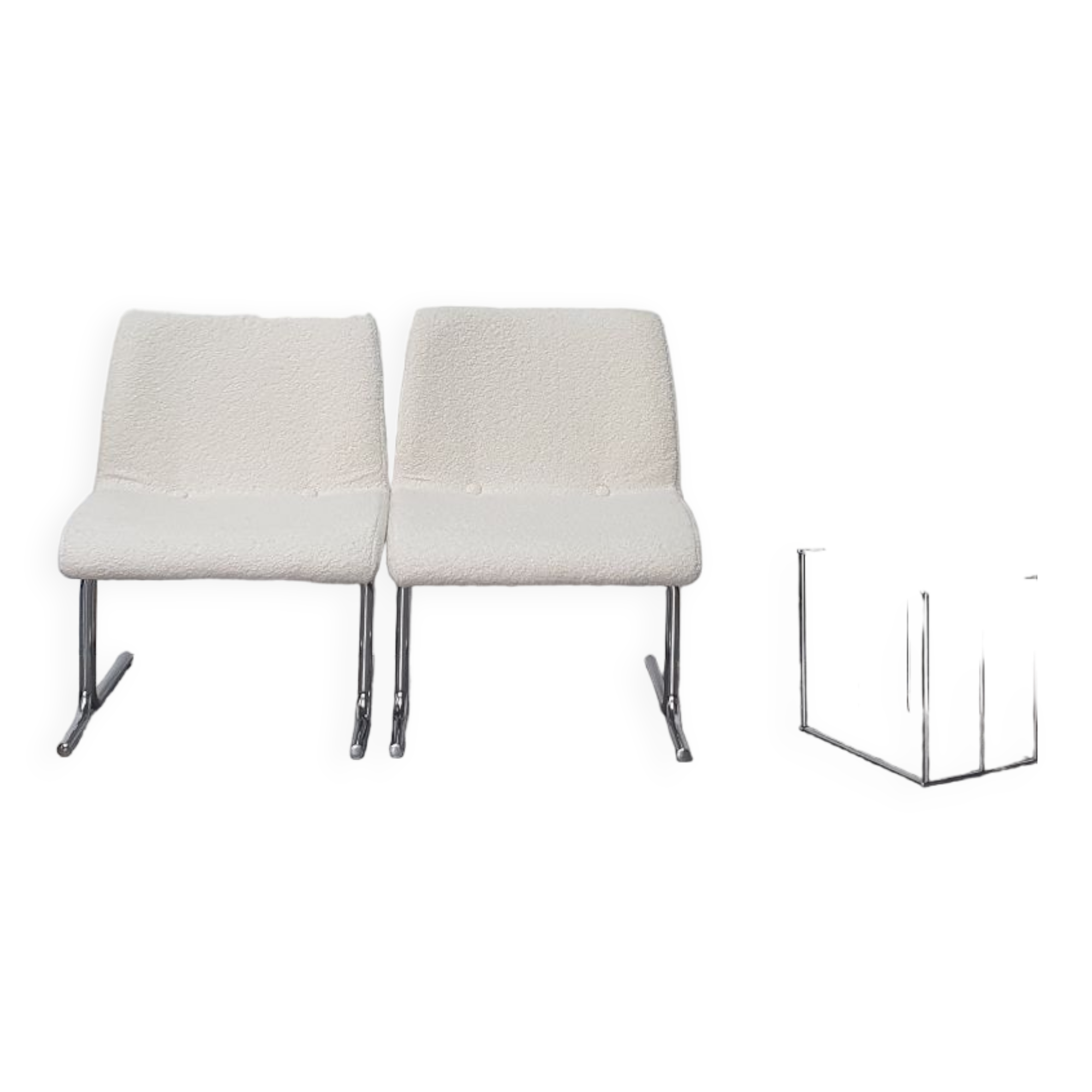 Pair of loop design heaters